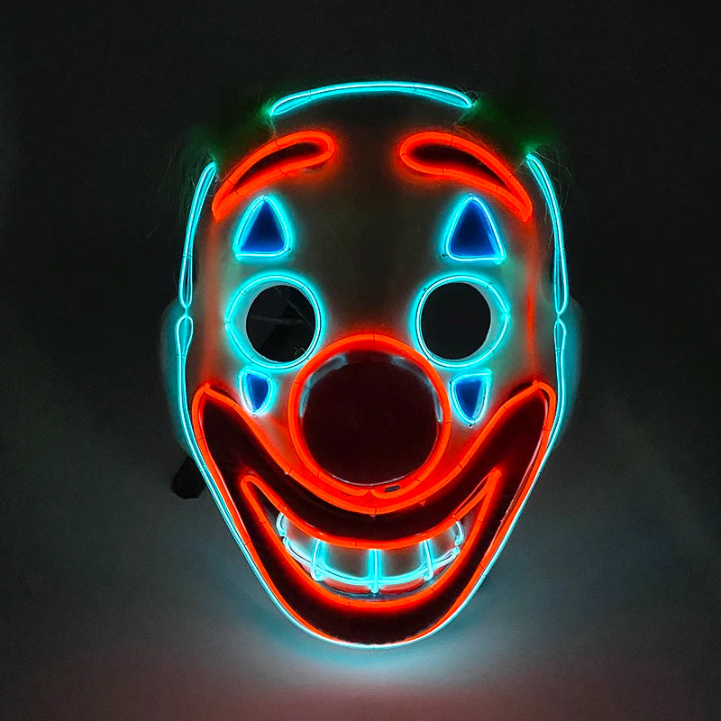Masque cosplay LED Lumineux