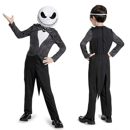  Combinaison et barboteuse Jack et Sally pour Halloween