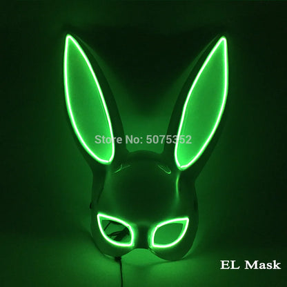Masque cosplay LED Lumineux