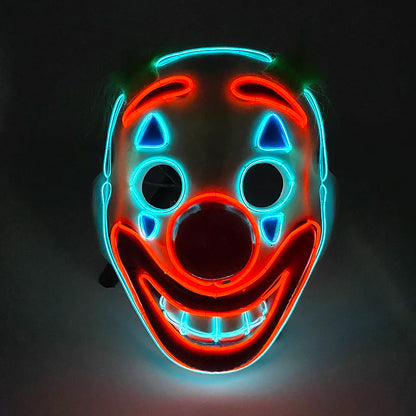Masque cosplay LED Lumineux
